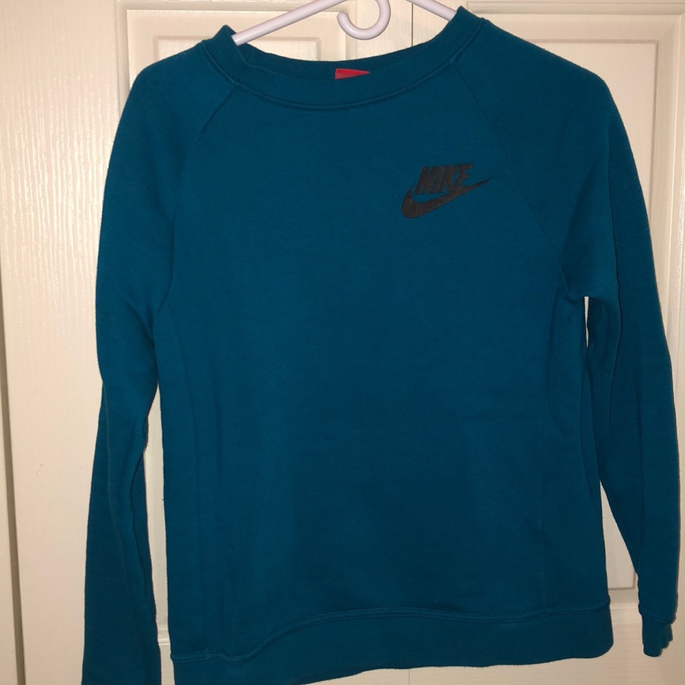 Nike blue pullover hoodie